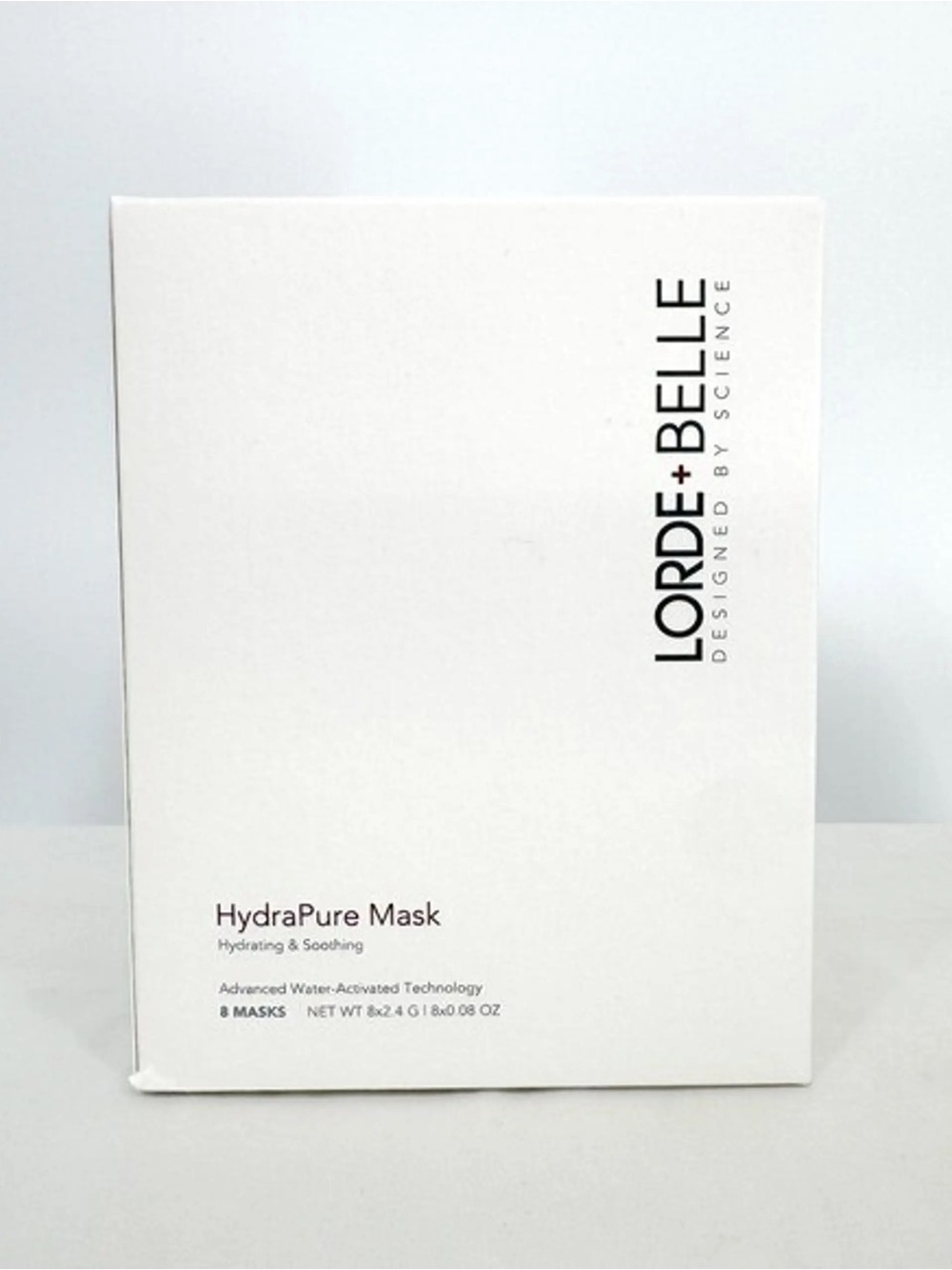 Lorde + Belle HydraPure Mask – White Hydrating Sheet Masks